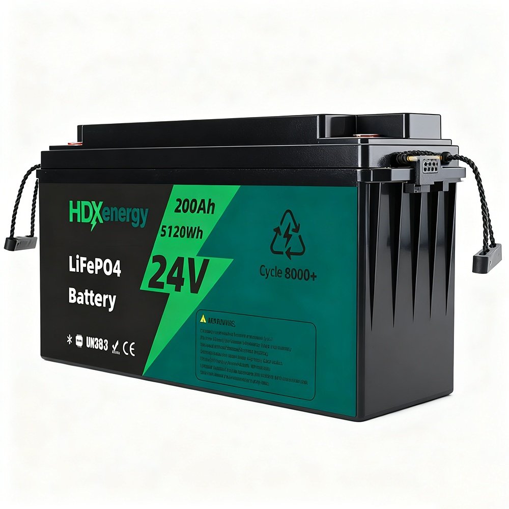 24V 200Ah LiFePO4 Battery Cycle 8000+
