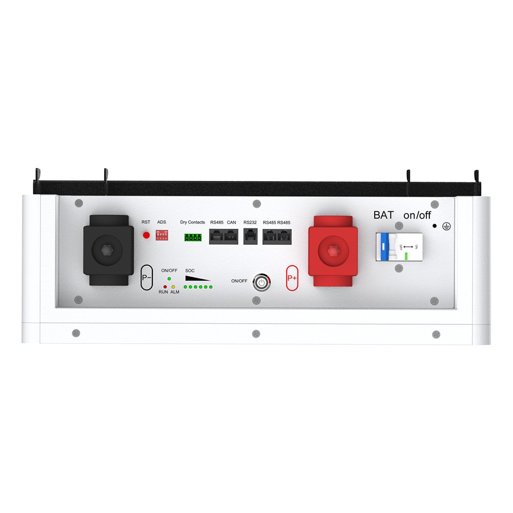 H096-5.12kWh home battery local display interface