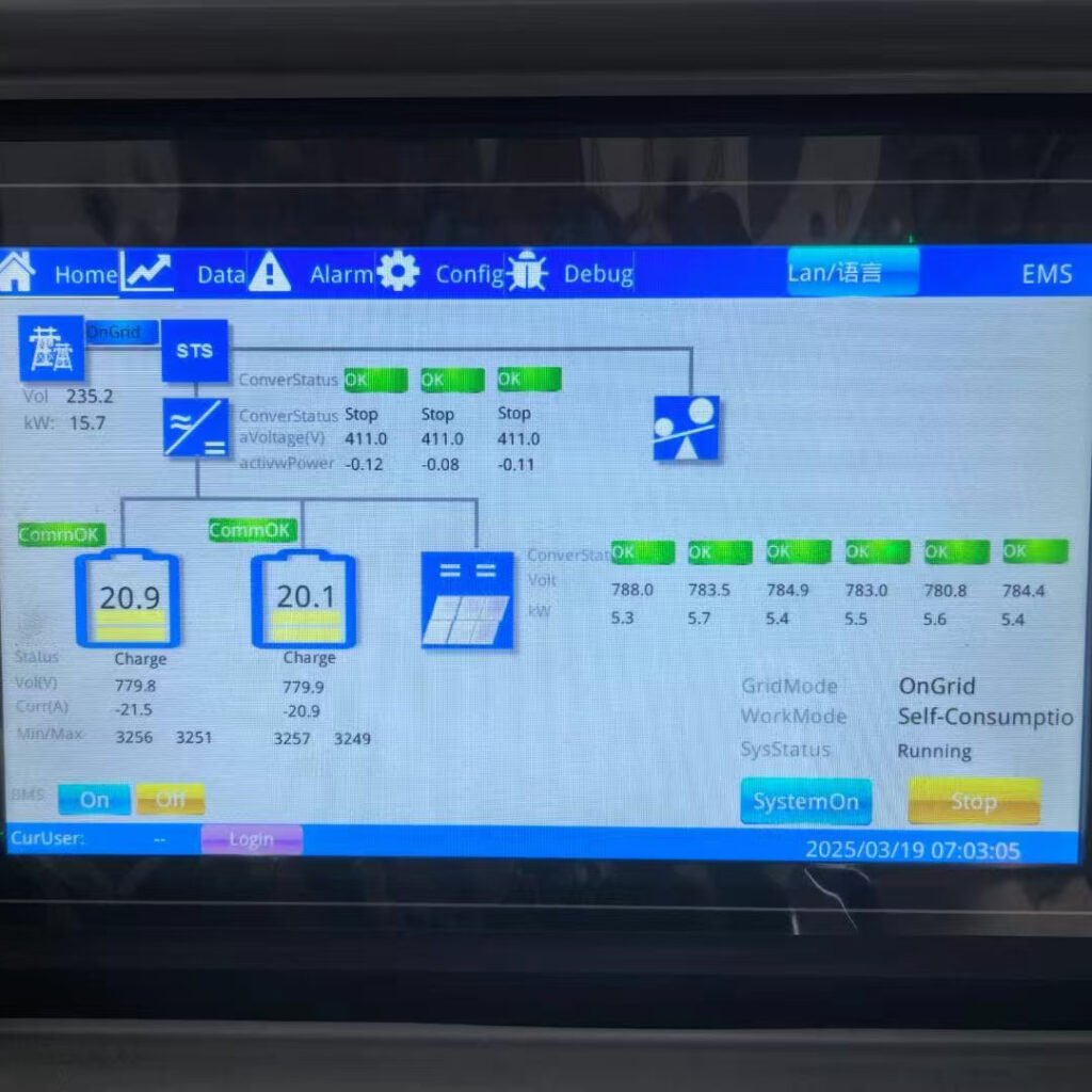 Mali 100kW/215kWh Pure Off-Grid Energy Storage System