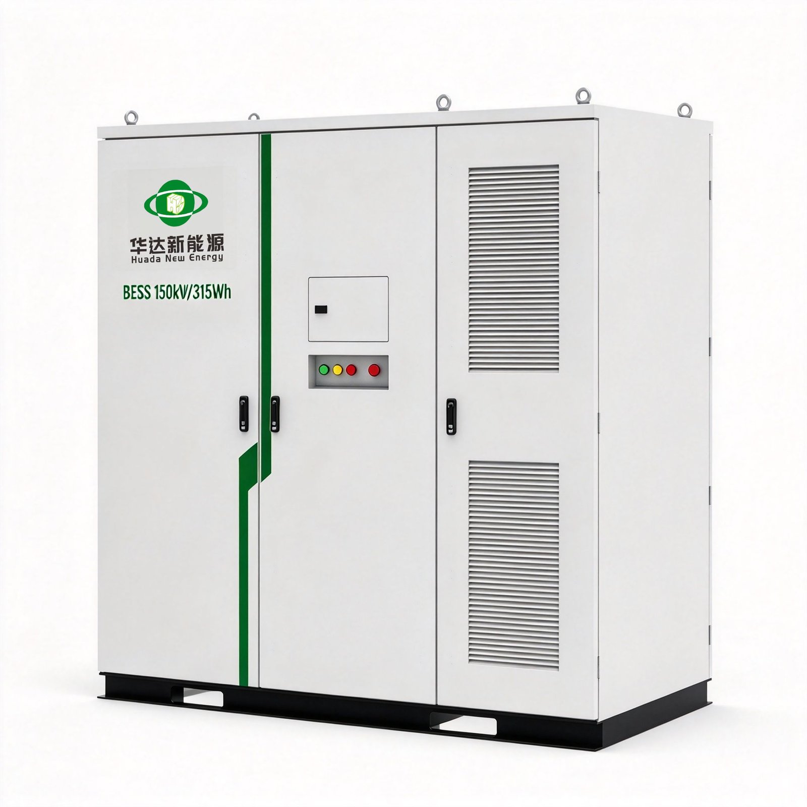 150kW/315kWh cabinet energy storage system, left side view