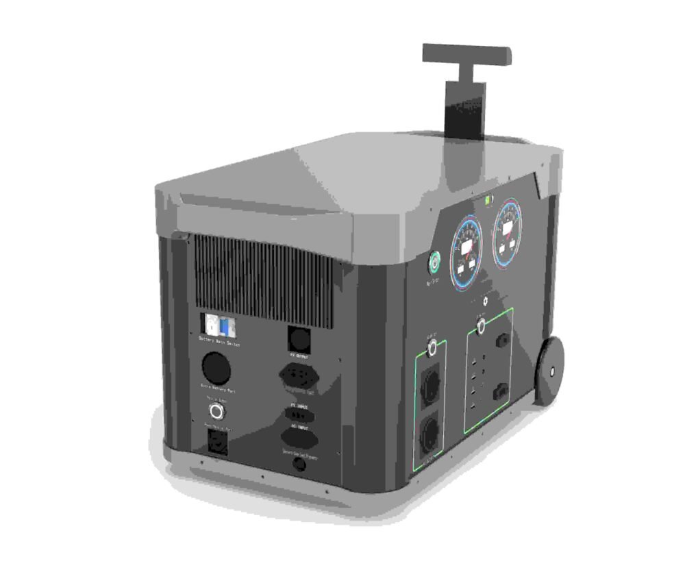 Trolley Case 3.6kWh Portable Power Station Supplier | 3600W LiFePO4