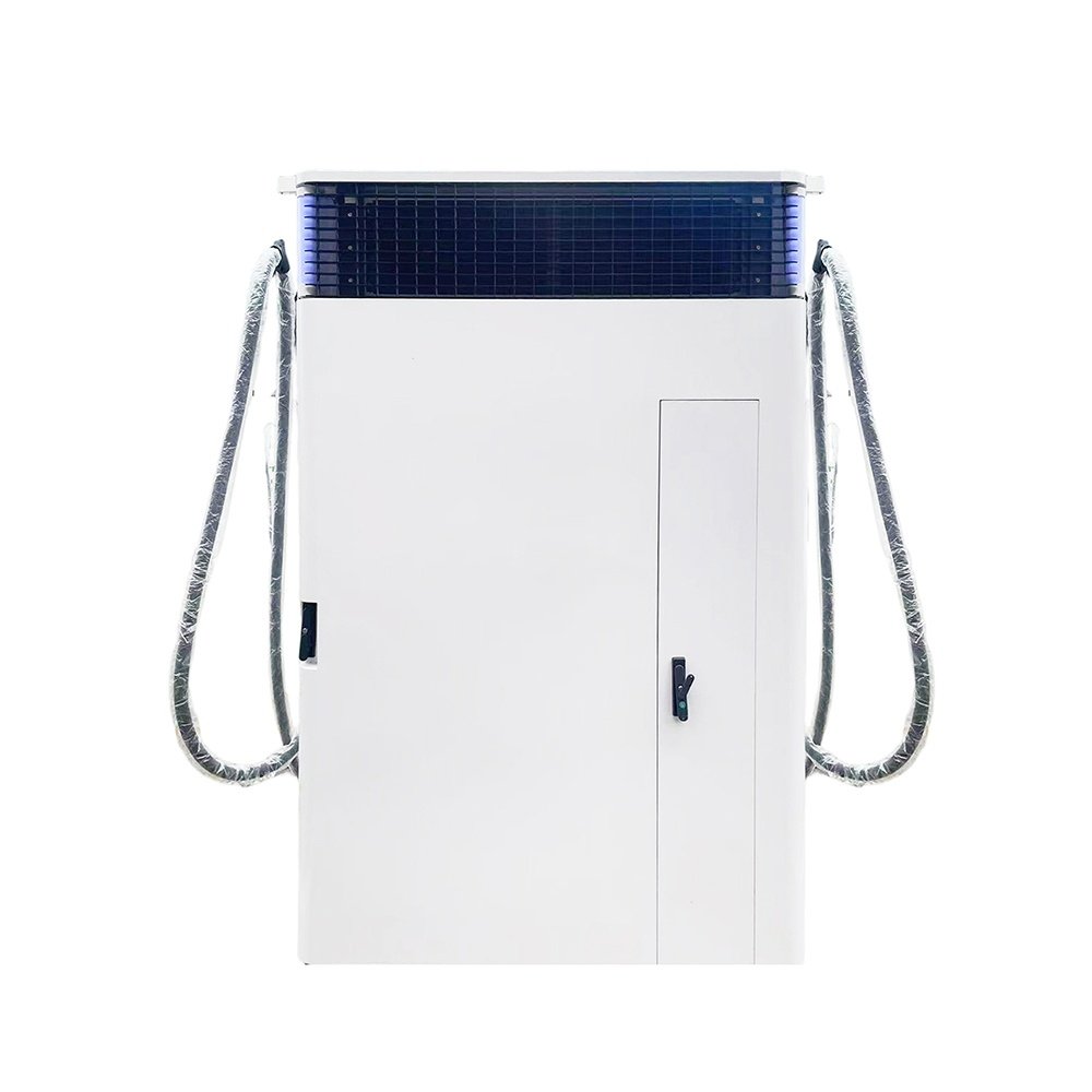 Integriertes Solarspeicher-Ladesystem Rückseite