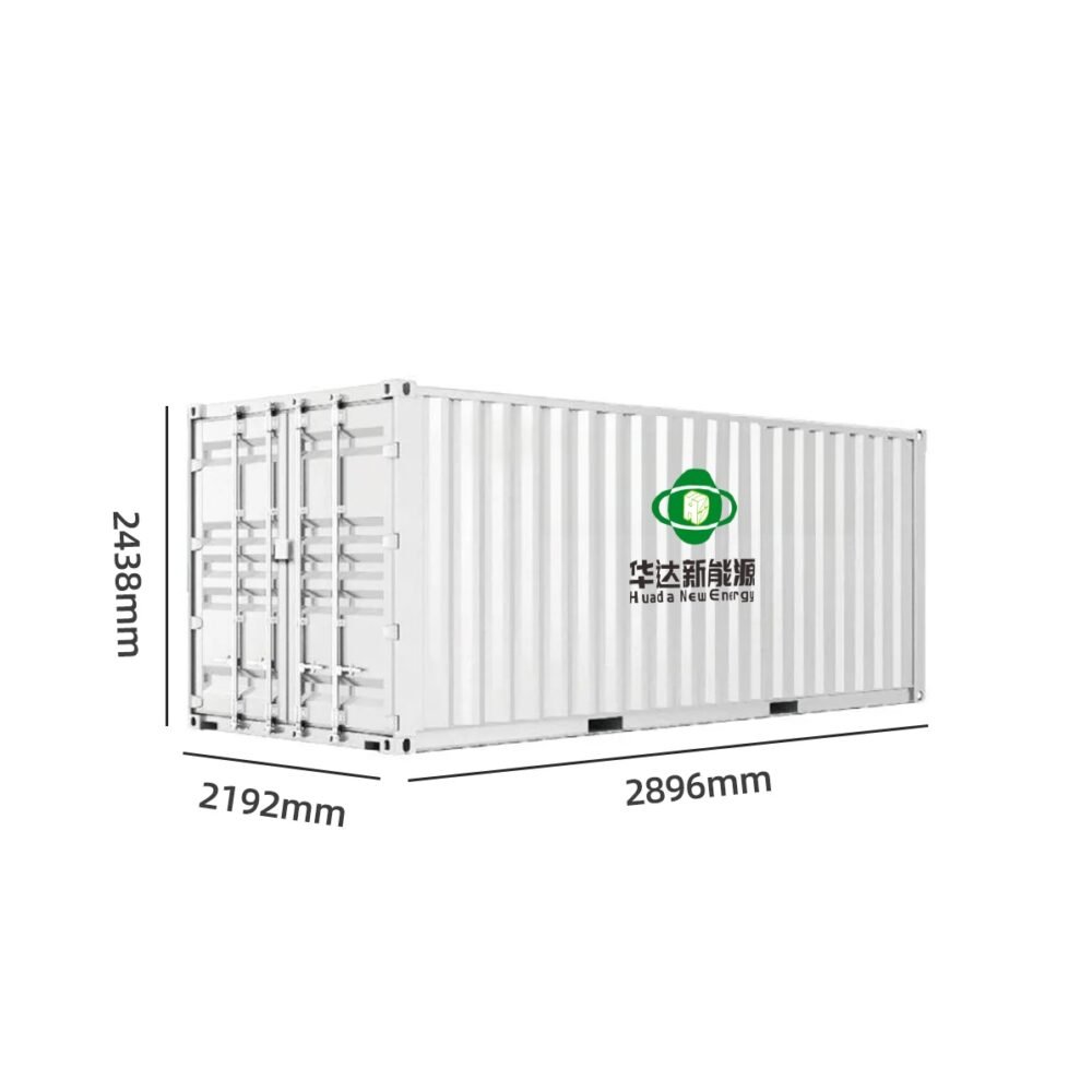 2MWh kontenerowy system magazynowania energii w bateriach