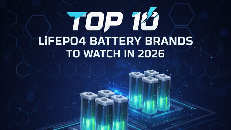 Die 10 besten LiFePO4-Batteriemarken