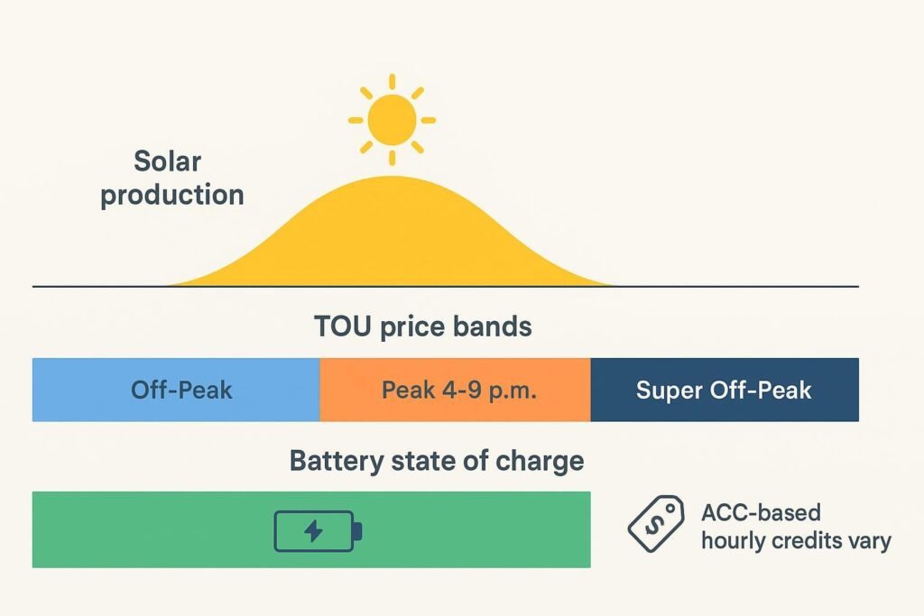 TOU price bands