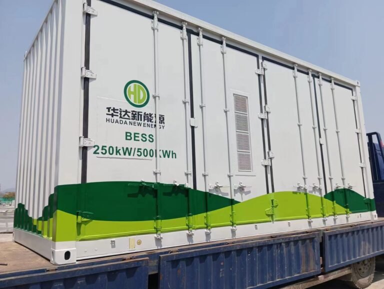 Sistema di accumulo di energia a batteria containerizzato da 500 kWh