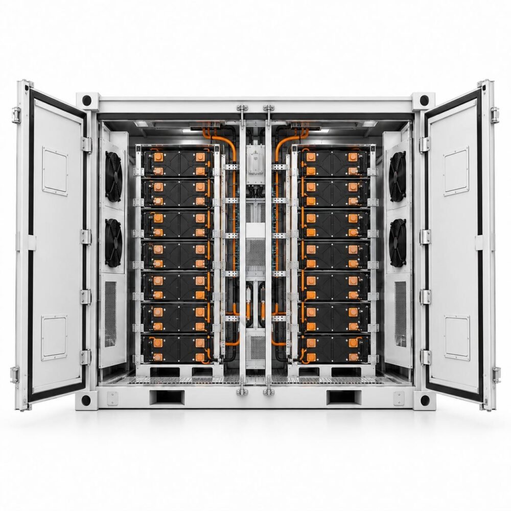 Kontenerowy system magazynowania energii 2,5MWh – Huada