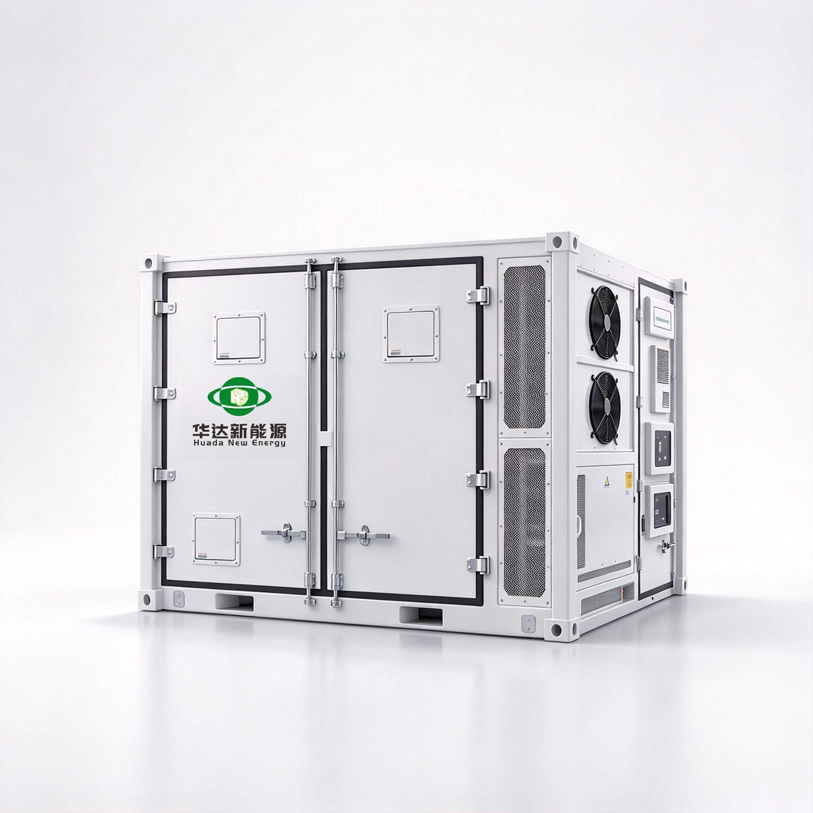 H098-LC2.5KWH 2.5MWh liquid-cooled containerized BESS from hudanewenergy, 2,507kWh LFP 314Ah cells on a 1500V DC platform